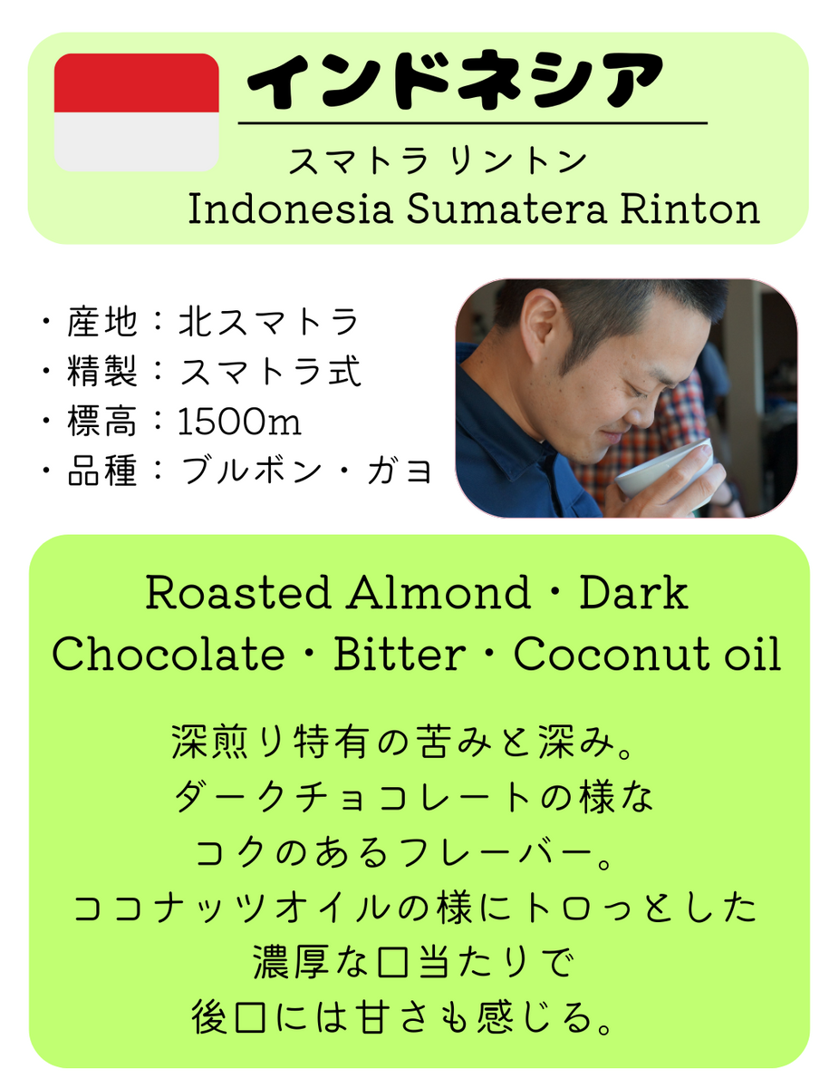インドネシア スマトラ リントン
