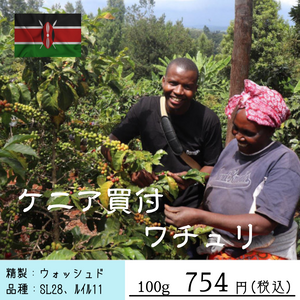 【新発売のコーヒー豆】ケニア　ワチュリ
